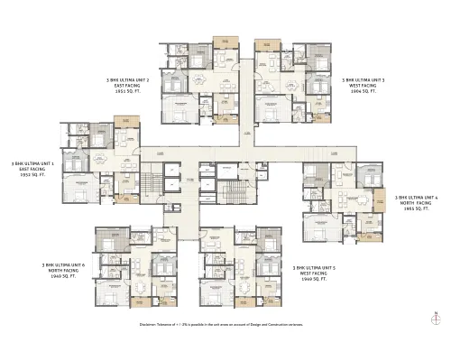 Floor Plan Of Stellar One Phase 3 Noida